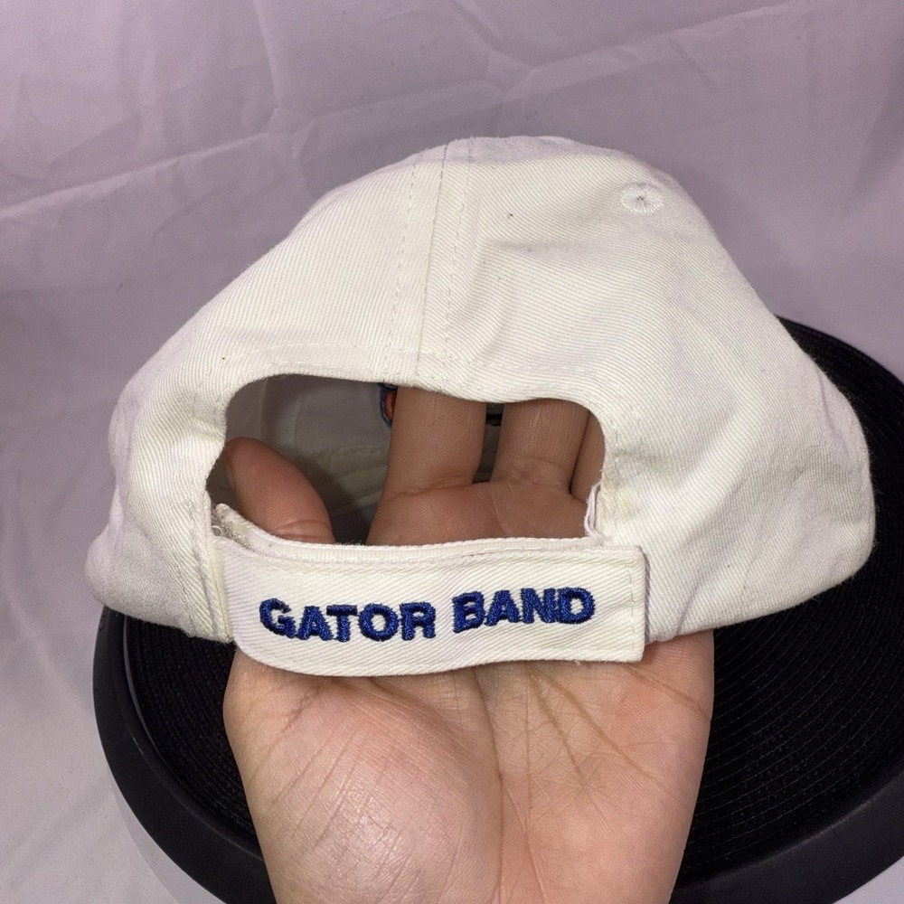 Florida Gators White Strap Back Adjustable Baseball Hat Cap Embroidered Logo AIM - Picture 8 of 11